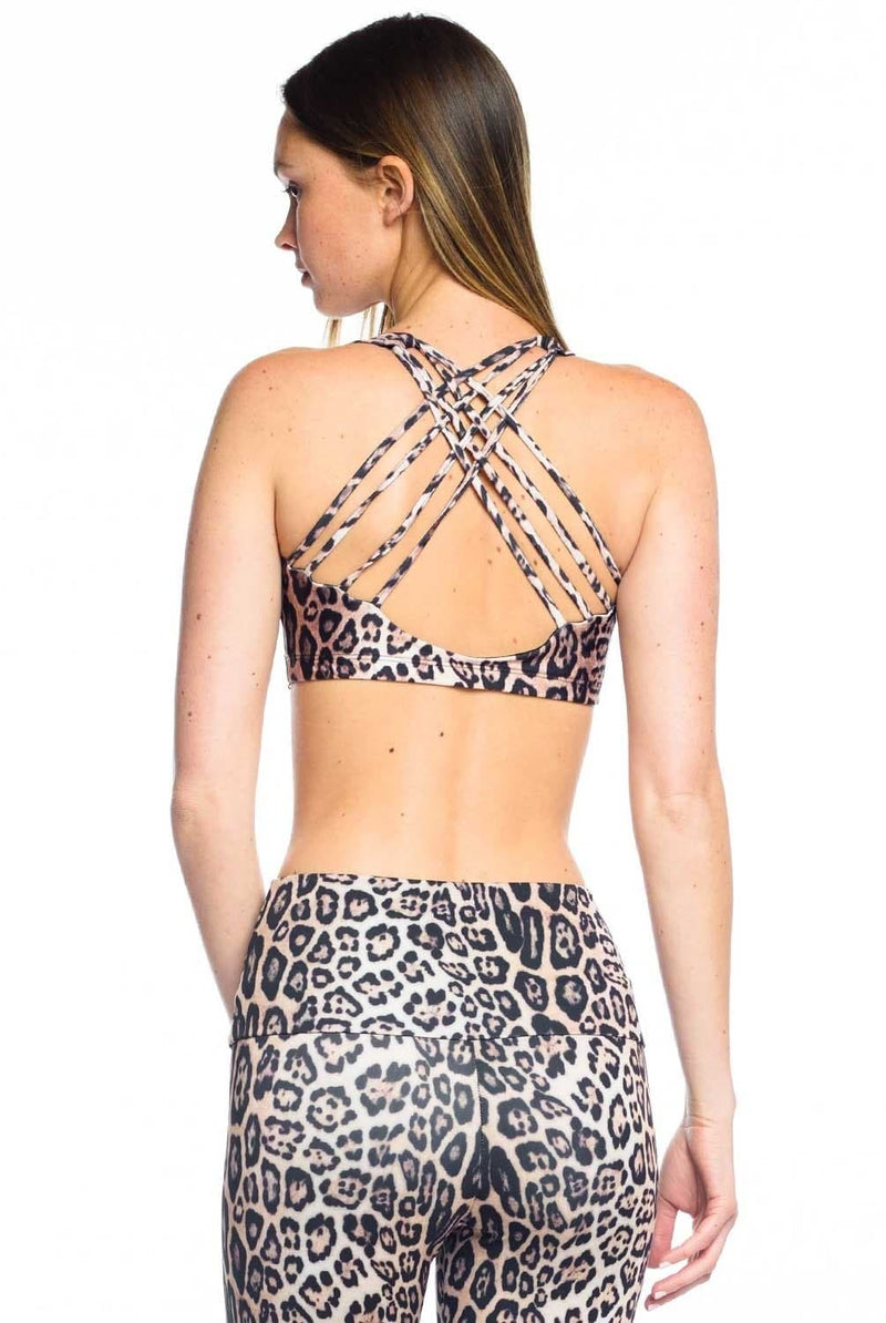 Onzie Chic Bra in Leopard