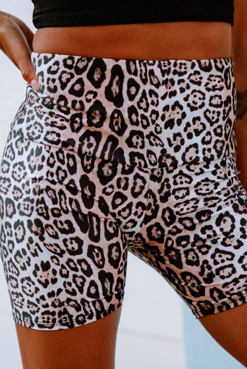 Onzie leopard bike shorts best sale