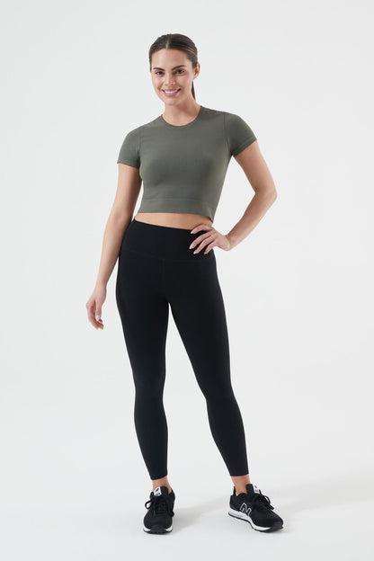 Our Favorite Crop - Ultra Soft Seamless Crop Top for Performance & Comfort | NUX | Evolve Fit Wear