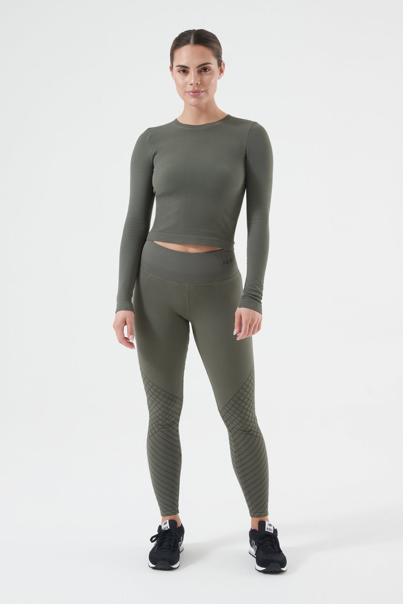 Rib Seamless Long Sleeve | NUX | Evolve Fit Wear