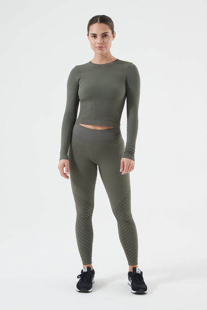 Rib Seamless Long Sleeve | NUX | Evolve Fit Wear