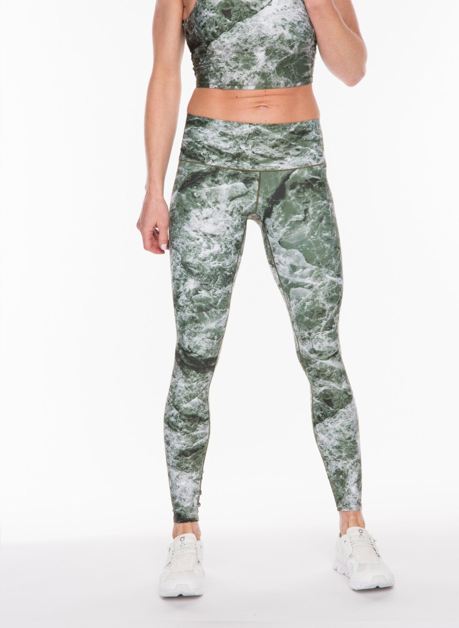 Sage Marble Yoga Pants | Colorado Threads Clothing | Evolve Fit Wear