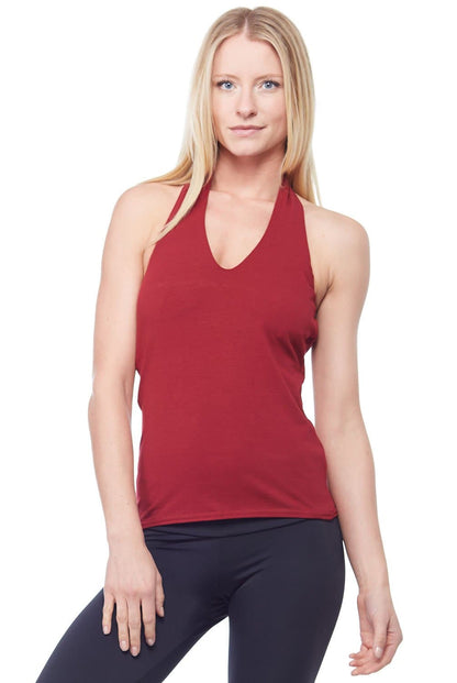 Sandra McCray Flat Adj Halter w - Bra | Sandra McCray | Evolve Fit Wear