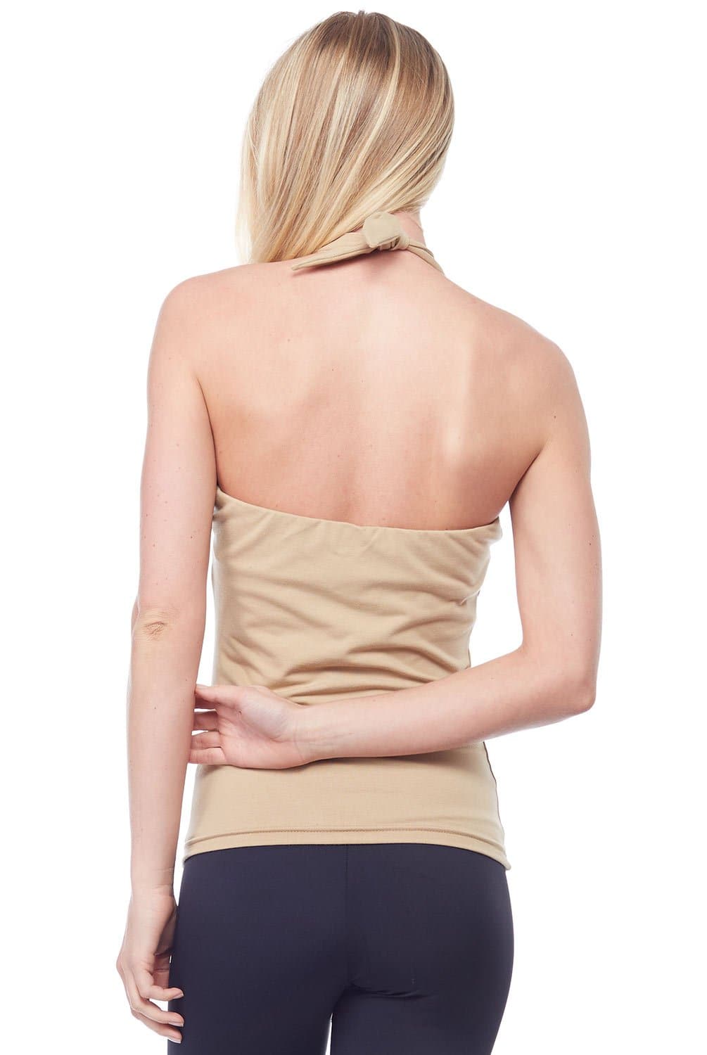 Sandra McCray Flat Adj Halter w - Bra | Sandra McCray | Evolve Fit Wear