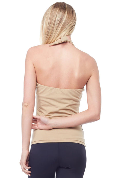 Sandra McCray Flat Adj Halter w - Bra | Sandra McCray | Evolve Fit Wear