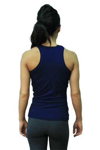 Sandra McCray Flat High Neck Tank w - Bra | Sandra McCray | Evolve Fit Wear