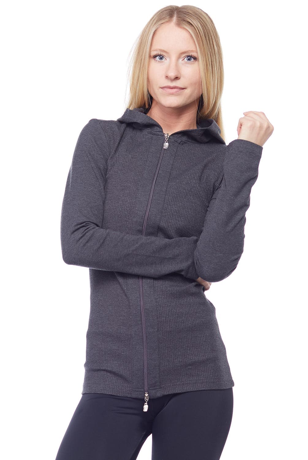 Sandra McCray Long Hooded Jacket | Sandra McCray | Evolve Fit Wear