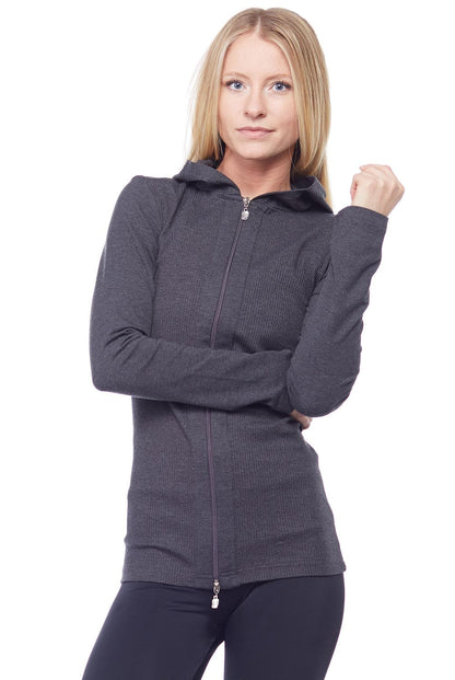 Sandra McCray Long Hooded Jacket | Sandra McCray | Evolve Fit Wear