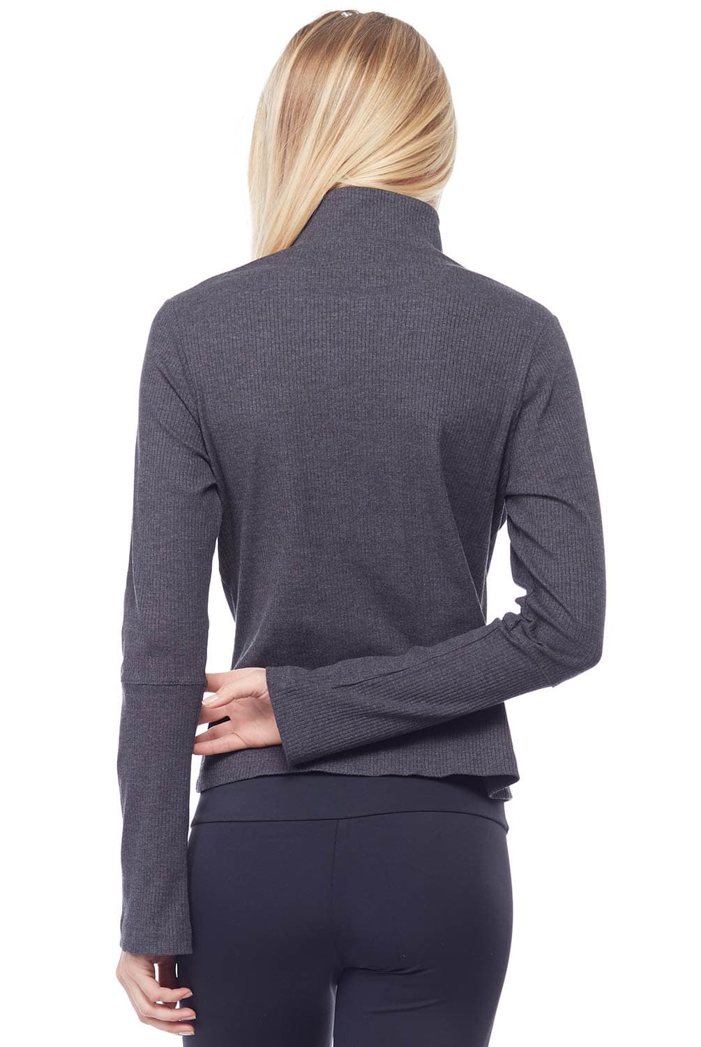 Sandra McCray Ribbed Fitted Jacket | Sandra McCray | Evolve Fit Wear
