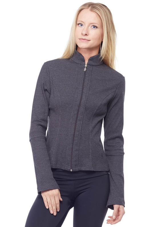 Sandra McCray Ribbed Fitted Jacket | Sandra McCray | Evolve Fit Wear