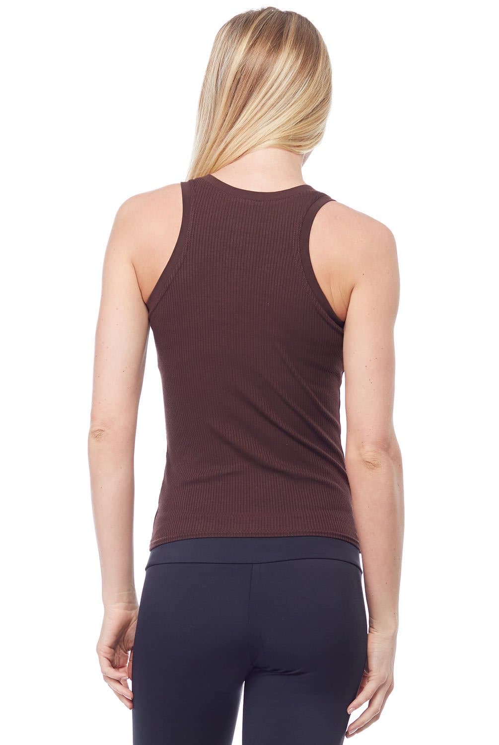 Sandra McCray Ribbed High Neck Tank | Sandra McCray | Evolve Fit Wear