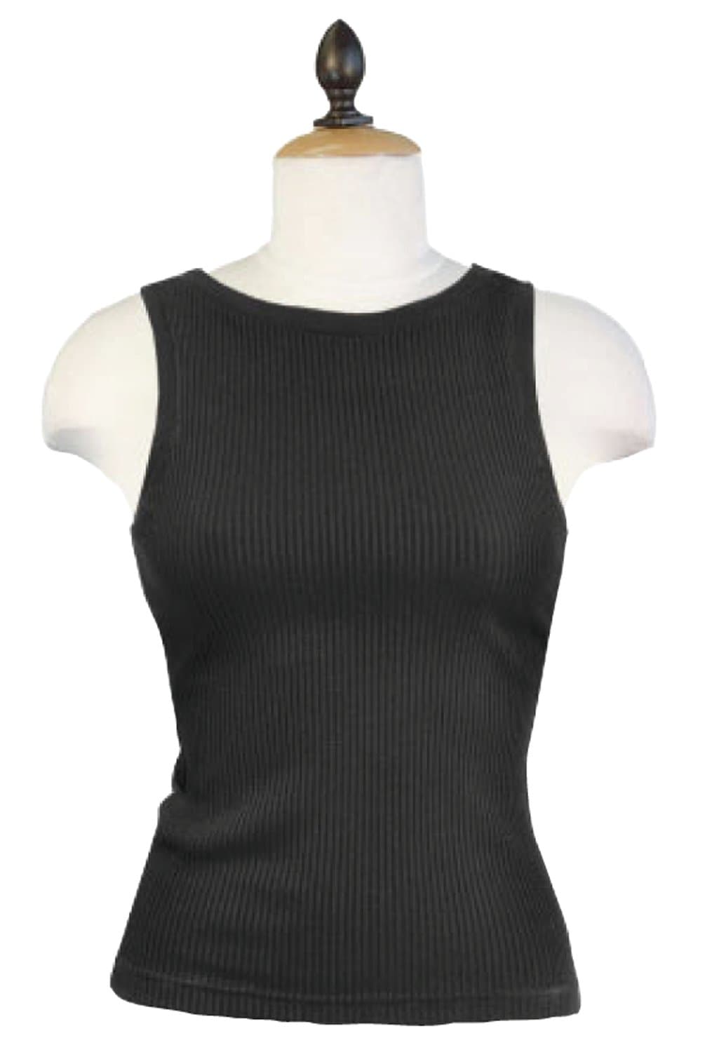 Sandra McCray Ribbed High Neck Tank | Sandra McCray | Evolve Fit Wear