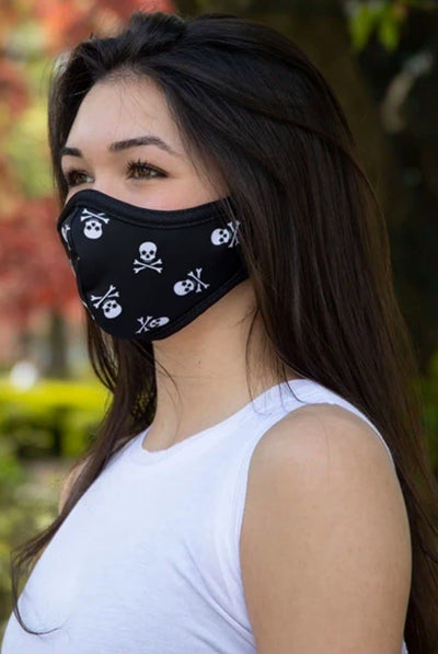 Emily Hsu Skulls Facemask - Evolve Fit Wear