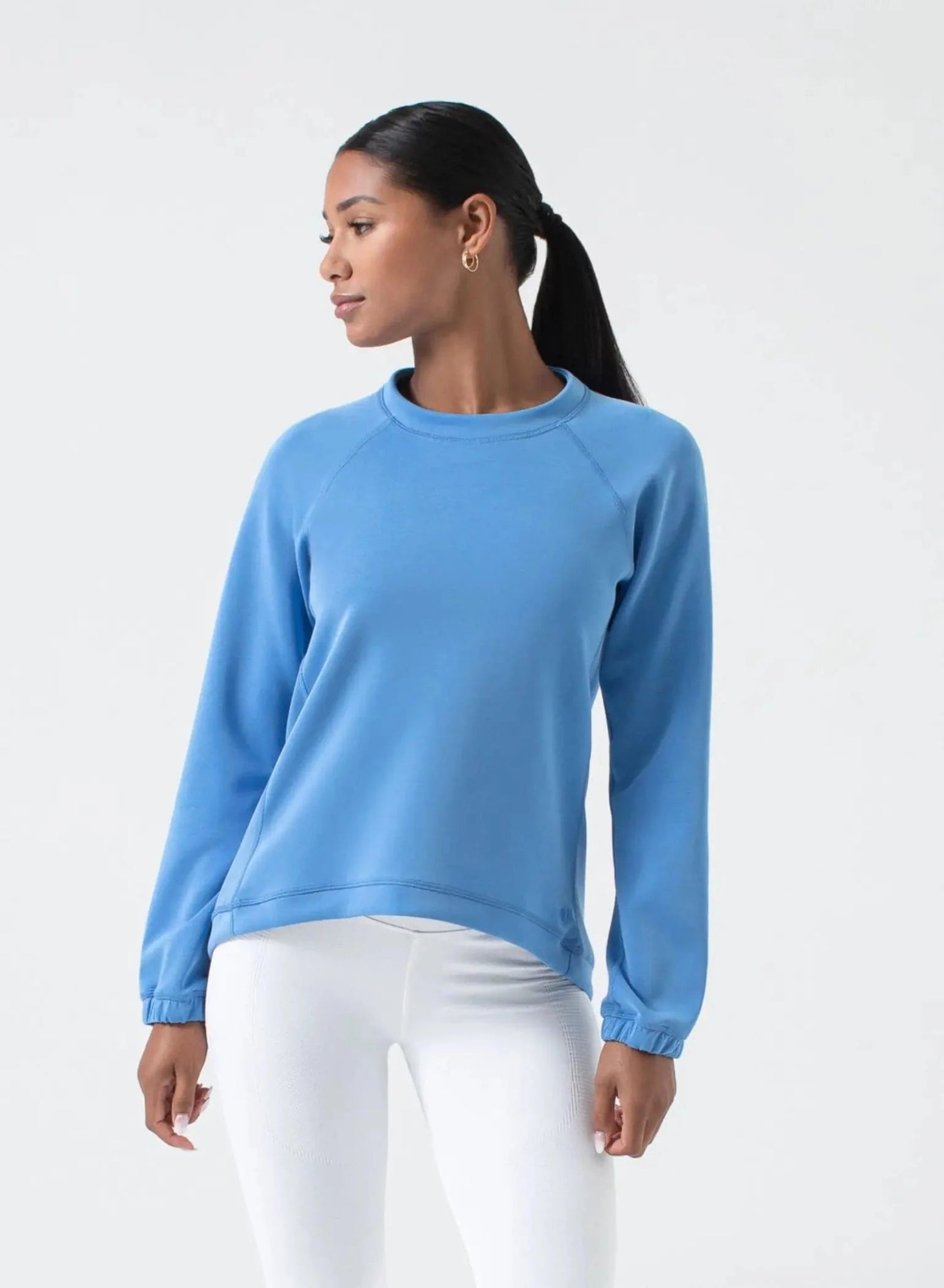 Sleek Sweat - Ultra Soft Relaxed Fit Crew Neck Sweatshirt for Women | NUX | Evolve Fit Wear
