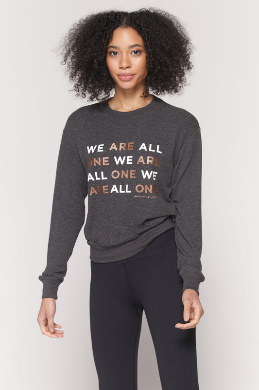 Spiritual Gangster All One Crew Neck Pullover | Spiritual Gangster | Evolve Fit Wear