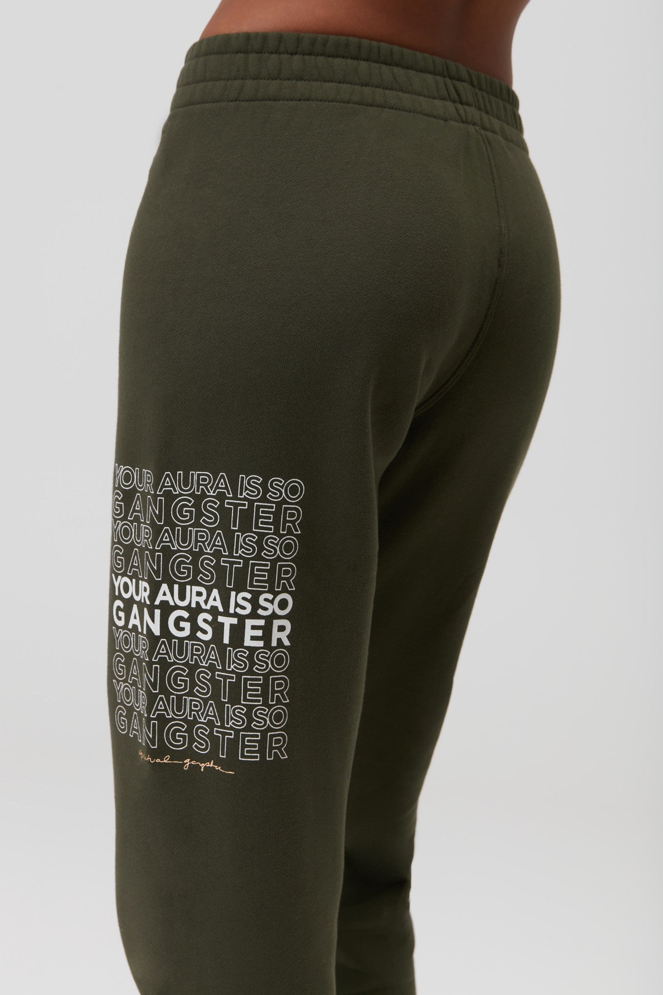 Spiritual Gangster Aura Is So Gangster Boyfriend Jogger | Spiritual Gangster | Evolve Fit Wear
