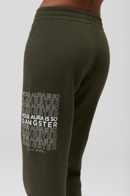 Spiritual Gangster Aura Is So Gangster Boyfriend Jogger | Spiritual Gangster | Evolve Fit Wear