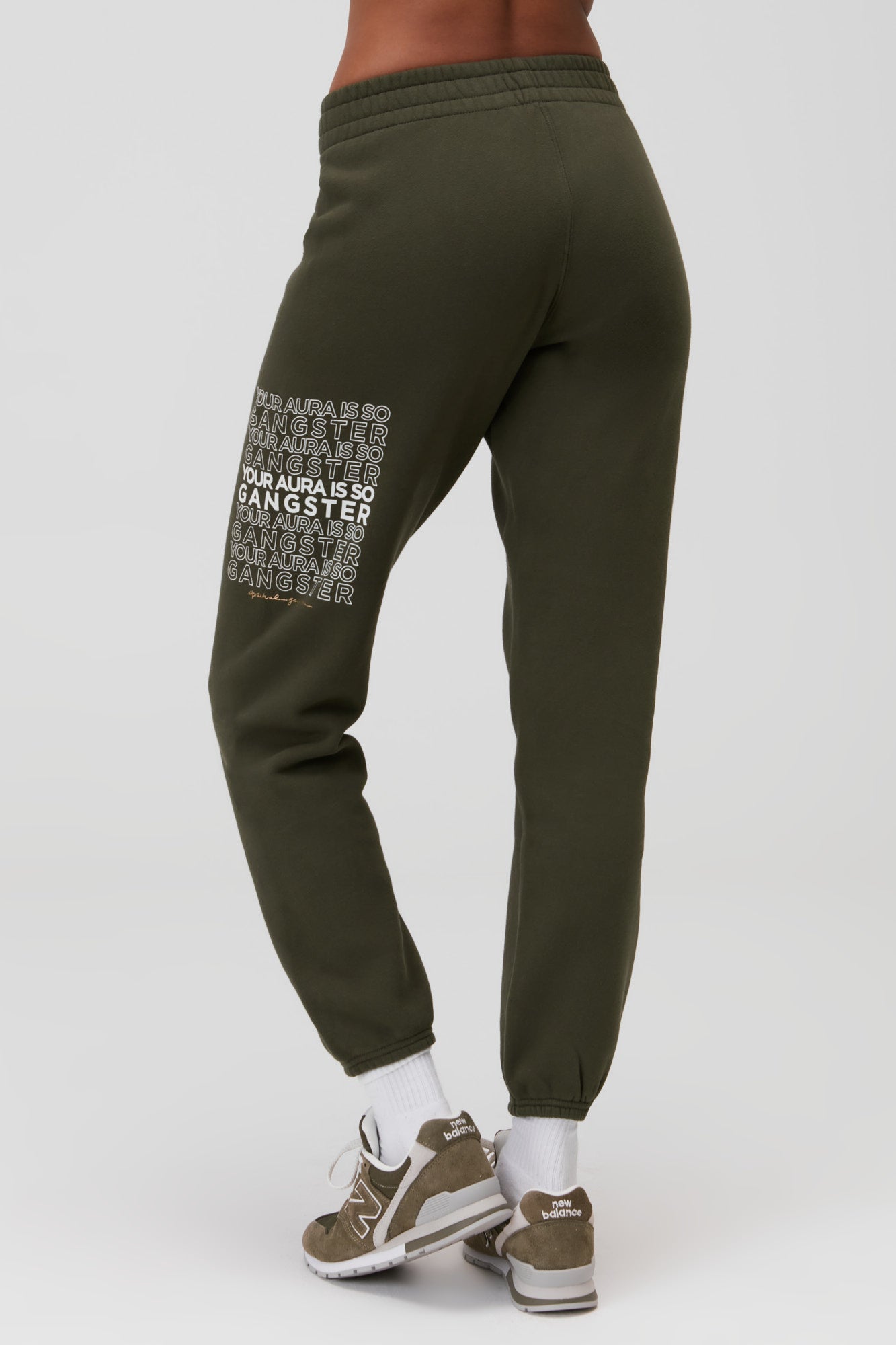 Spiritual Gangster Aura Is So Gangster Boyfriend Jogger | Spiritual Gangster | Evolve Fit Wear