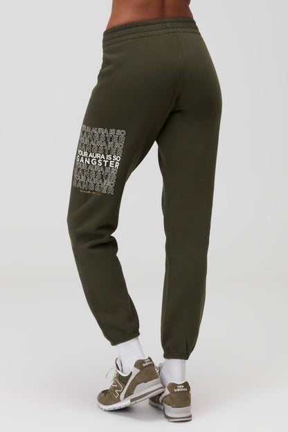 Spiritual Gangster Aura Is So Gangster Boyfriend Jogger | Spiritual Gangster | Evolve Fit Wear