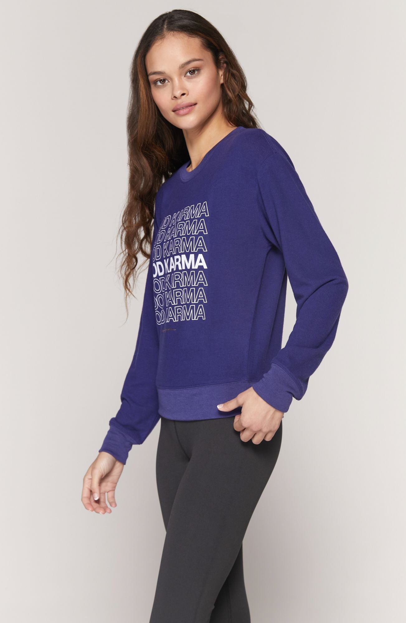 Spiritual Gangster Good Karma Crew Neck | Spiritual Gangster | Evolve Fit Wear