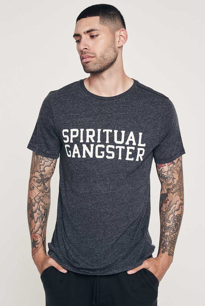 Spiritual Gangster SG Varsity Burnout Tee