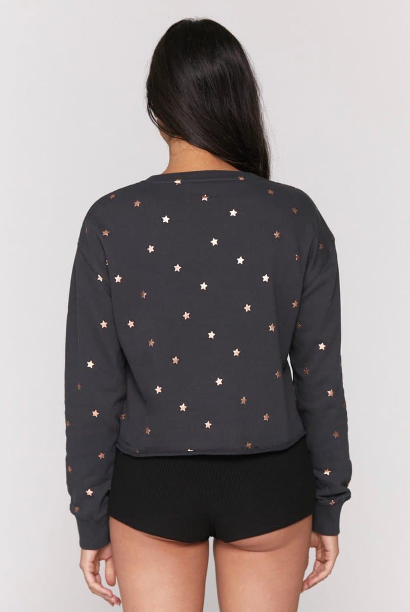 Spiritual Gangster Star Mazzy Crop Sweatshirt | Spiritual Gangster | Evolve Fit Wear