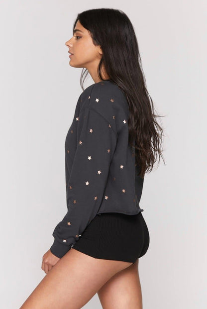 Spiritual Gangster Star Mazzy Crop Sweatshirt | Spiritual Gangster | Evolve Fit Wear
