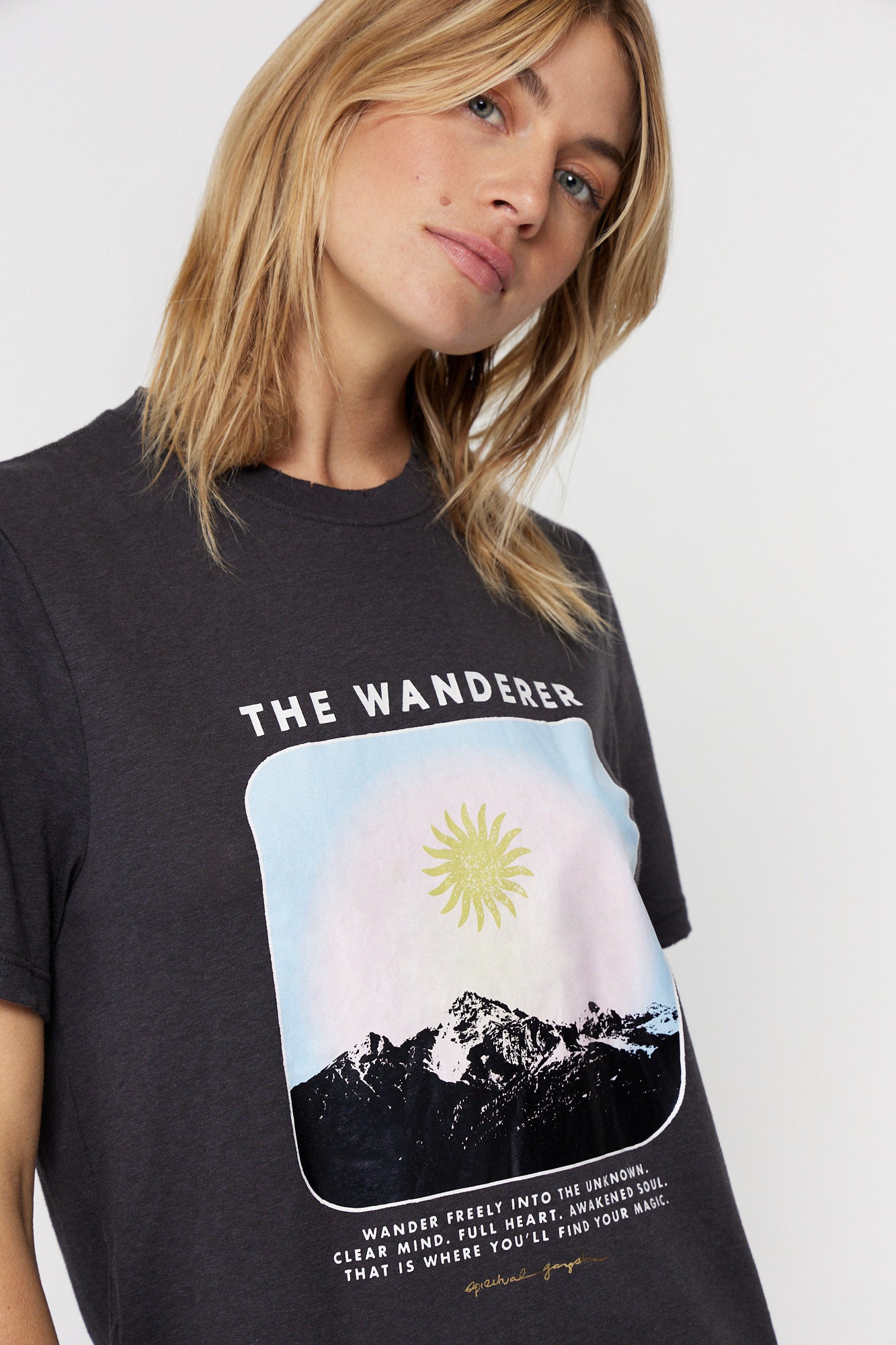 Spiritual Gangster The Wanderer Short Sleeve Tee | Spiritual Gangster | Evolve Fit Wear