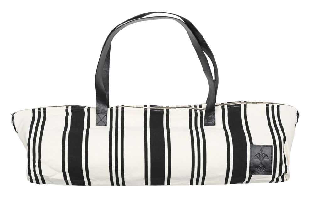 st-tropez-yoga-mat-tote-black-stripe-vagabond-goods-evolve-fit-wear-714007 - Evolve Fit Wear - st-tropez-yoga-mat-tote-black-stripe-vagabond-goods-evolve-fit-wear-714007