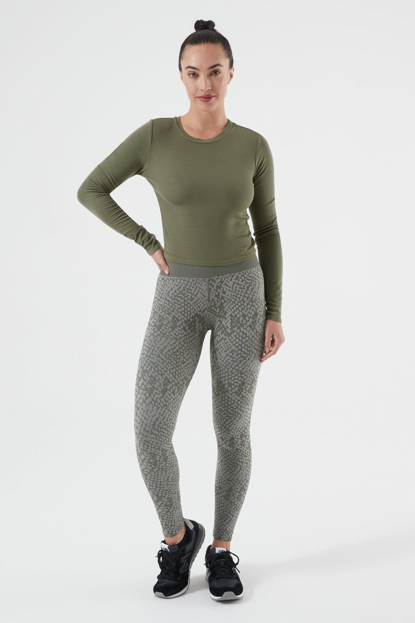Ultra Soft Acacia Twist Back Long Sleeve | NUX | Evolve Fit Wear