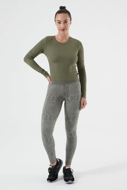 Ultra Soft Acacia Twist Back Long Sleeve | NUX | Evolve Fit Wear