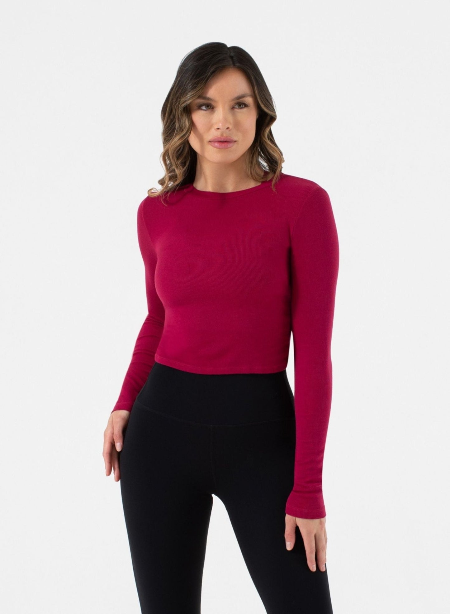 Ultra Soft Acacia Twist Back Long Sleeve | NUX | Evolve Fit Wear