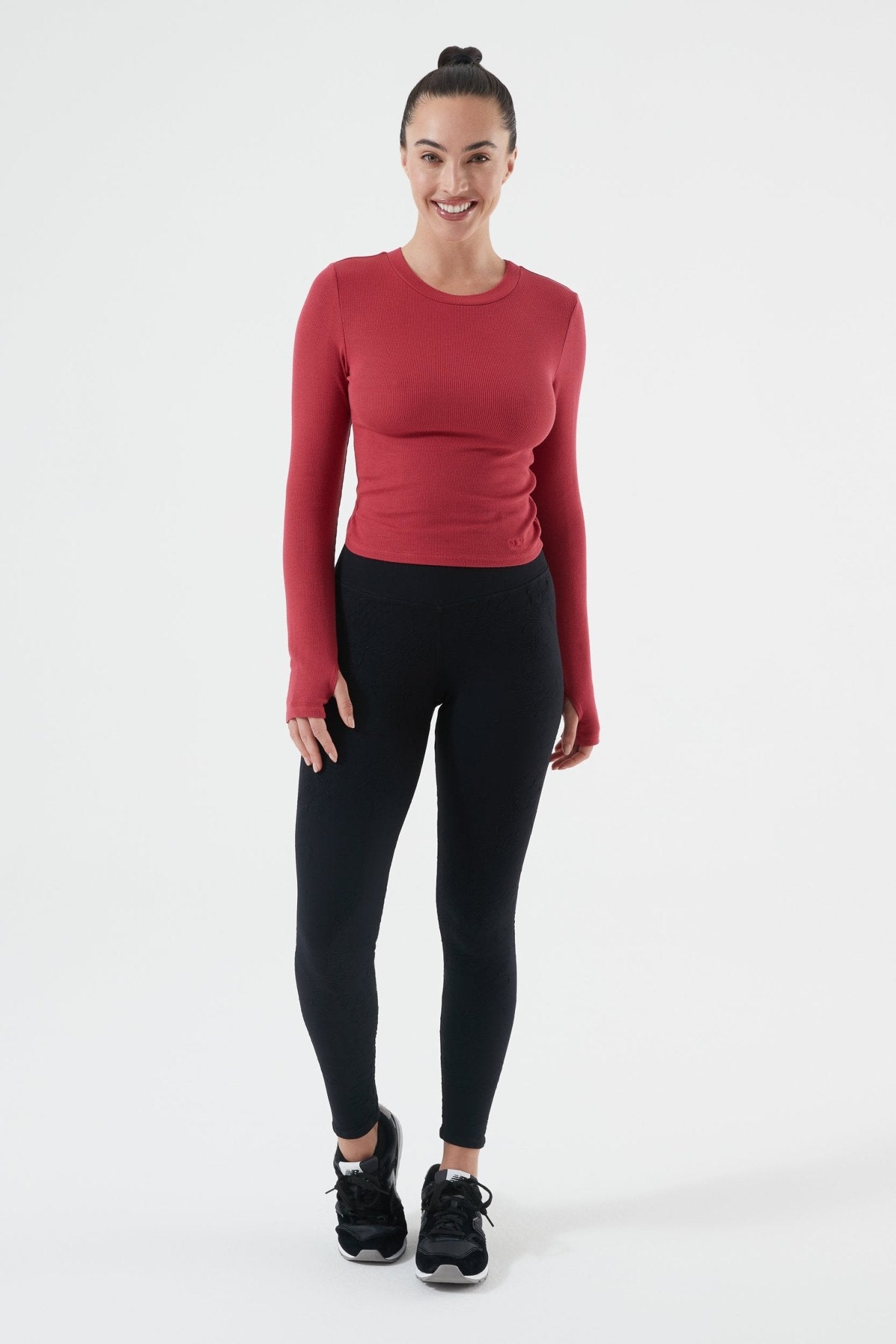 Ultra Soft Acacia Twist Back Long Sleeve | NUX | Evolve Fit Wear