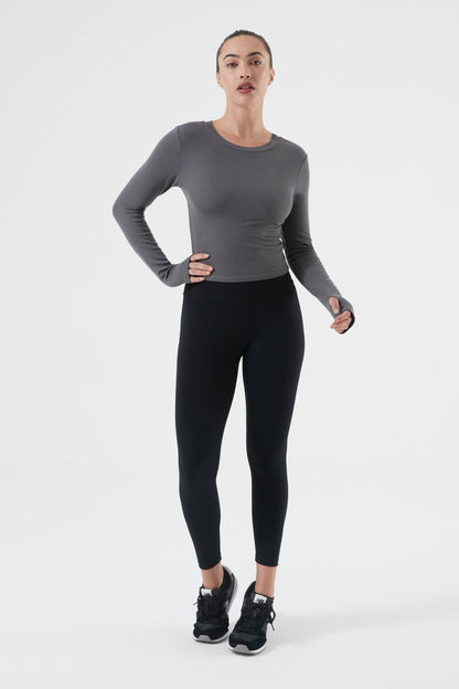 Ultra Soft Acacia Twist Back Long Sleeve | NUX | Evolve Fit Wear