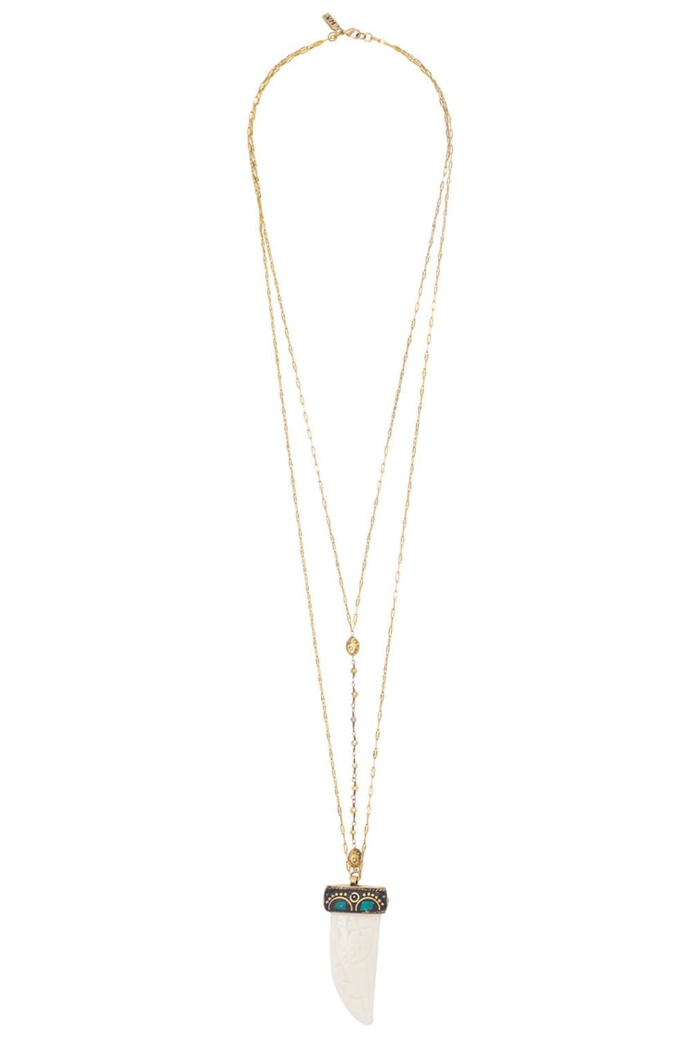 Vanessa Mooney Jewelry Time Comes Around Necklace in Gold