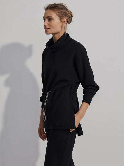 Varley Freya Sweatshirt – Black | Varley | Evolve Fit Wear