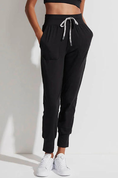 Parkhurst Cuffed Women's Joggers - Black