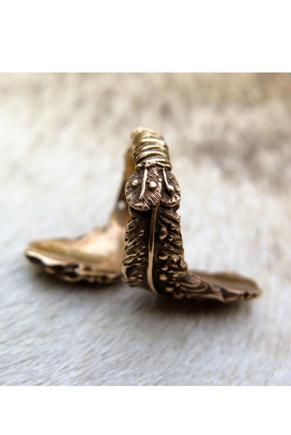 Wanderlust + Wildhearts Jewelry Feather Wrap Ring