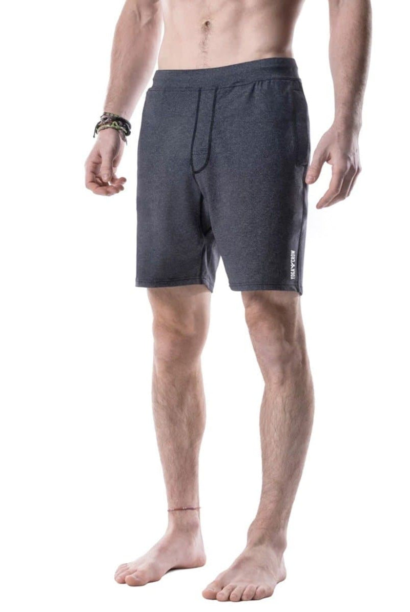 Yoga Crow Heather Grey Swerve Short - Evolve Fit Wear