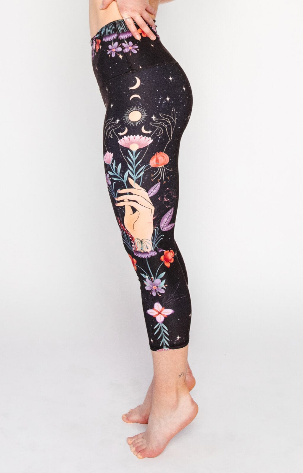 Yoga Democracy Celestial Timing Crop Legging | Yoga Democracy | Evolve Fit Wear