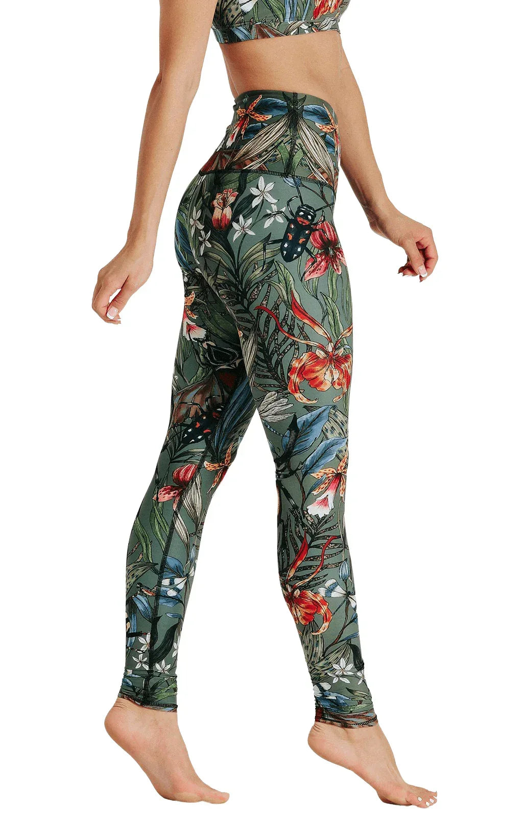 yoga-democracy-green-thumb-printed-yoga-leggings-yoga-democracy-evolve-fit-wear-641233 - Evolve Fit Wear - yoga-democracy-green-thumb-printed-yoga-leggings-yoga-democracy-evolve-fit-wear-641233