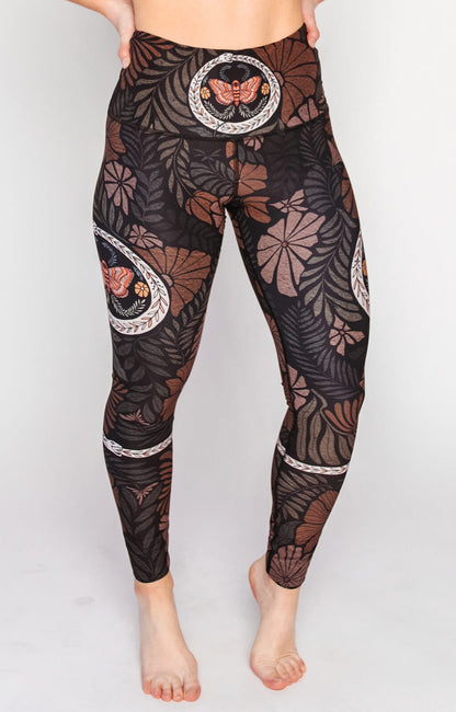 Yoga Democracy Ouroboros Printed Yoga Leggings | Yoga Democracy | Evolve Fit Wear
