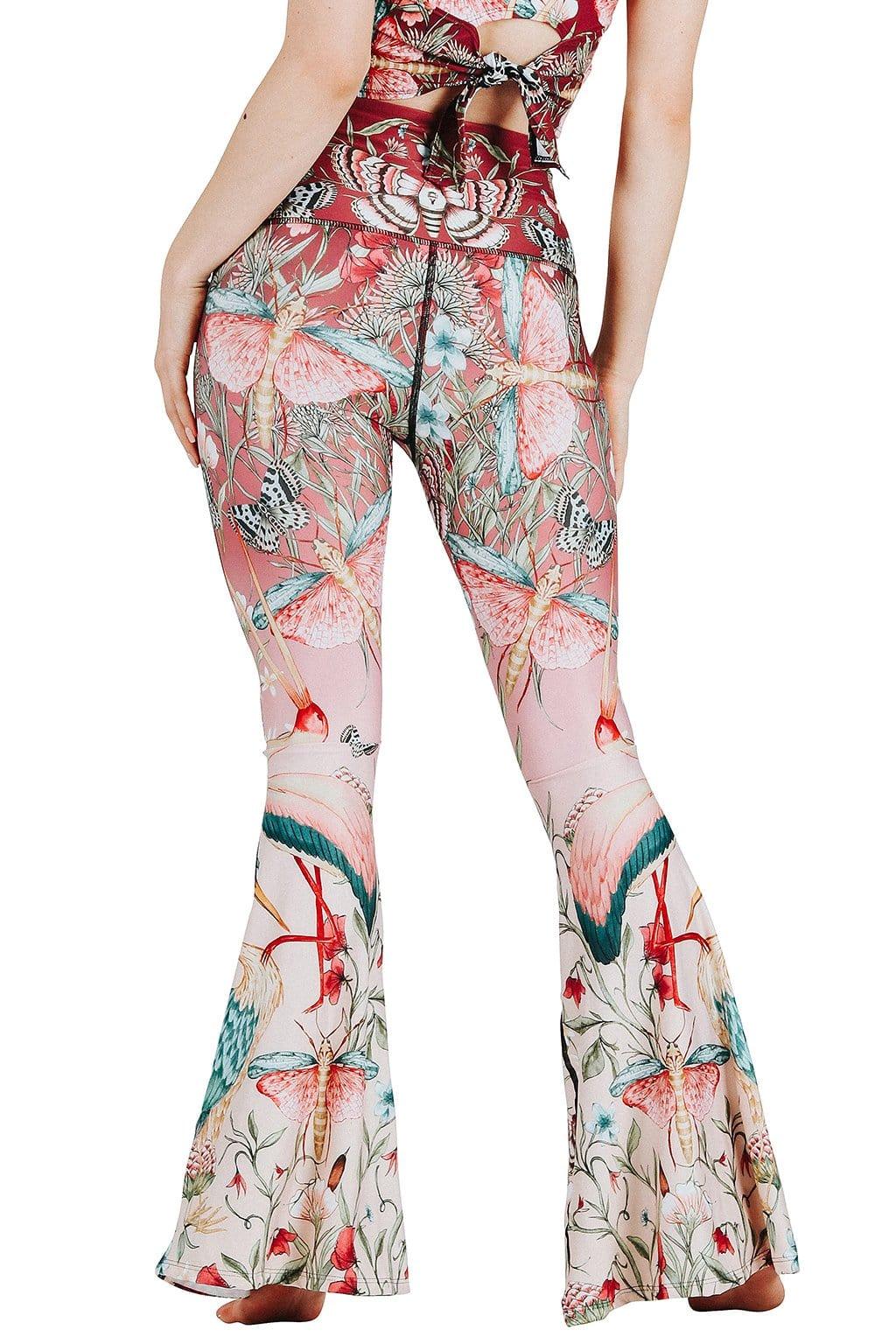 yoga-democracy-pretty-in-pink-printed-bell-bottoms-yoga-democracy-evolve-fit-wear-356403 - Evolve Fit Wear - yoga-democracy-pretty-in-pink-printed-bell-bottoms-yoga-democracy-evolve-fit-wear-356403