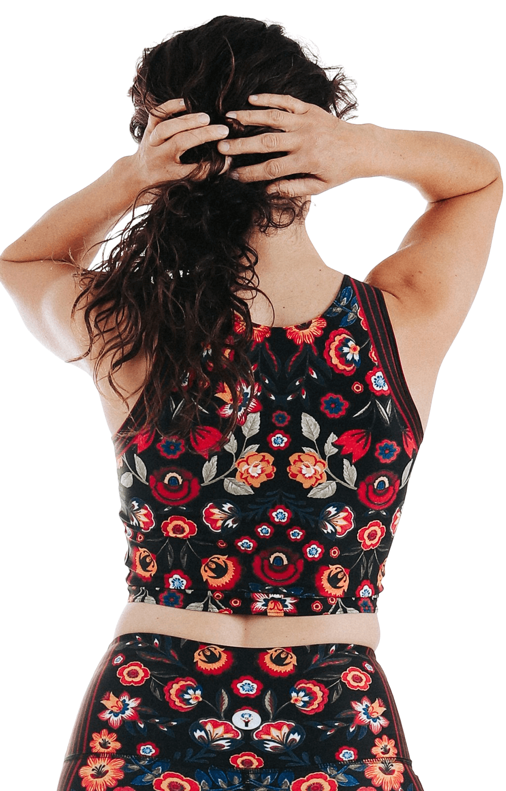 Yoga Democracy Reversible Knot Top in Folklore | Yoga Democracy | Evolve Fit Wear
