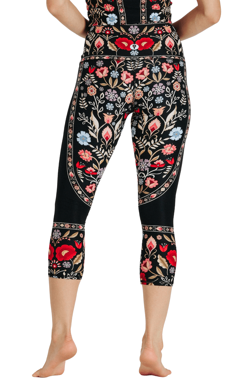 Yoga Democracy Rustica Printed Yoga Crops | Yoga Democracy | Evolve Fit Wear