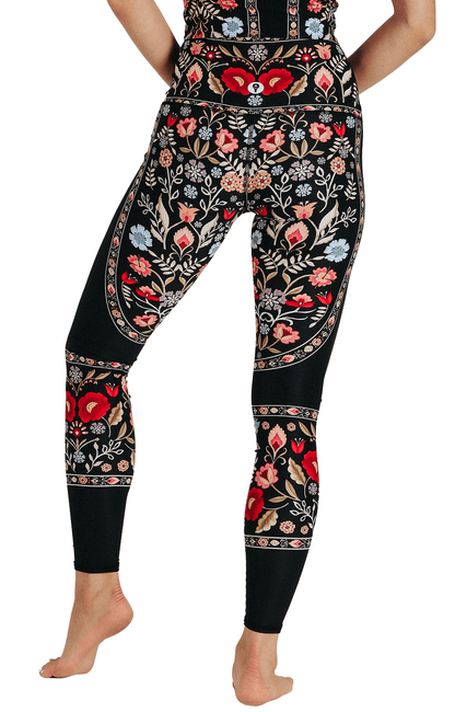 Yoga Democracy Rustica Printed Yoga Leggings | Yoga Democracy | Evolve Fit Wear