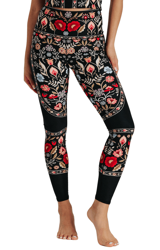 Yoga Democracy Rustica Printed Yoga Leggings | Yoga Democracy | Evolve Fit Wear