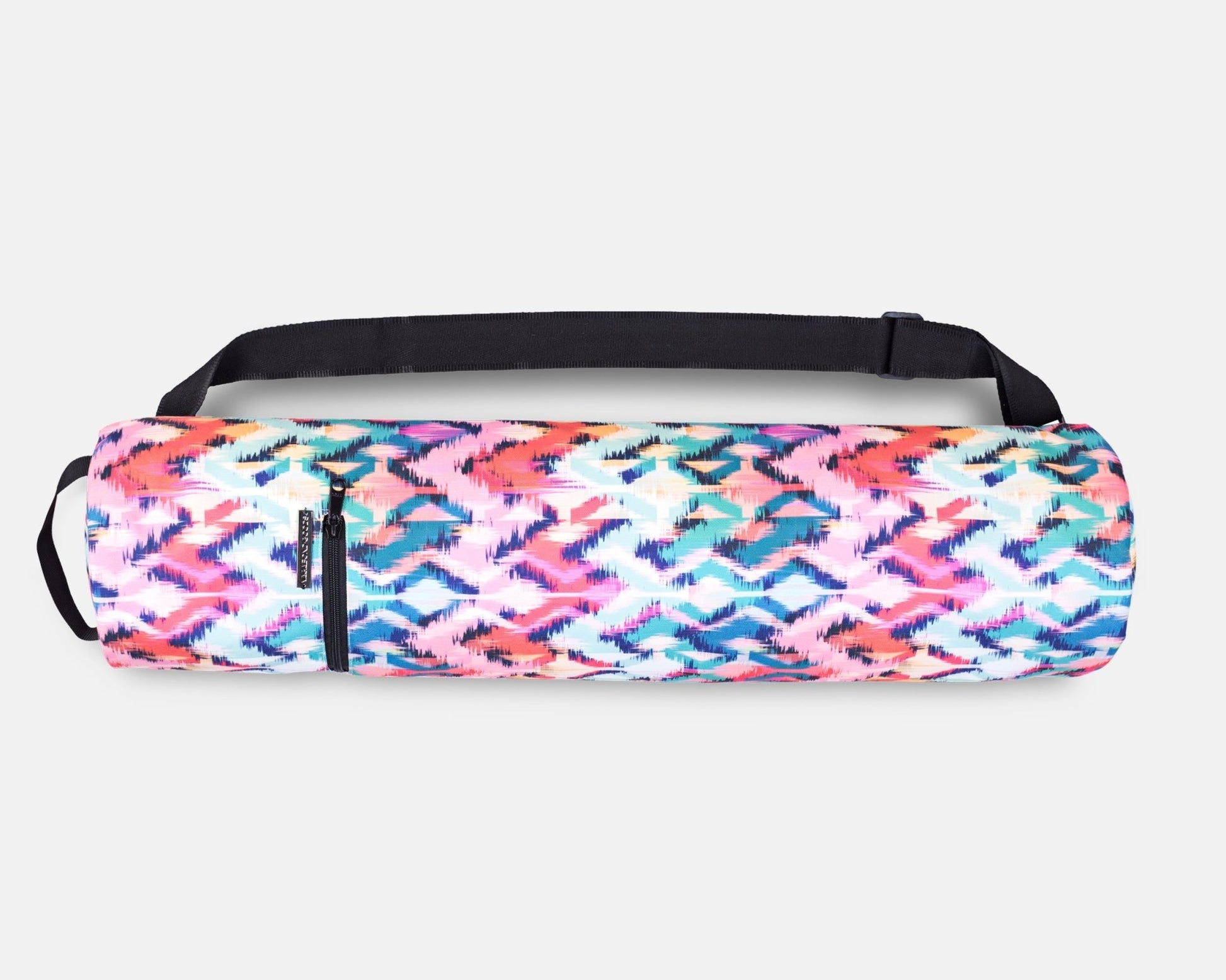 Yoga Mat Bag - Tropical Ikat Print | Vagabond Goods | Evolve Fit Wear
