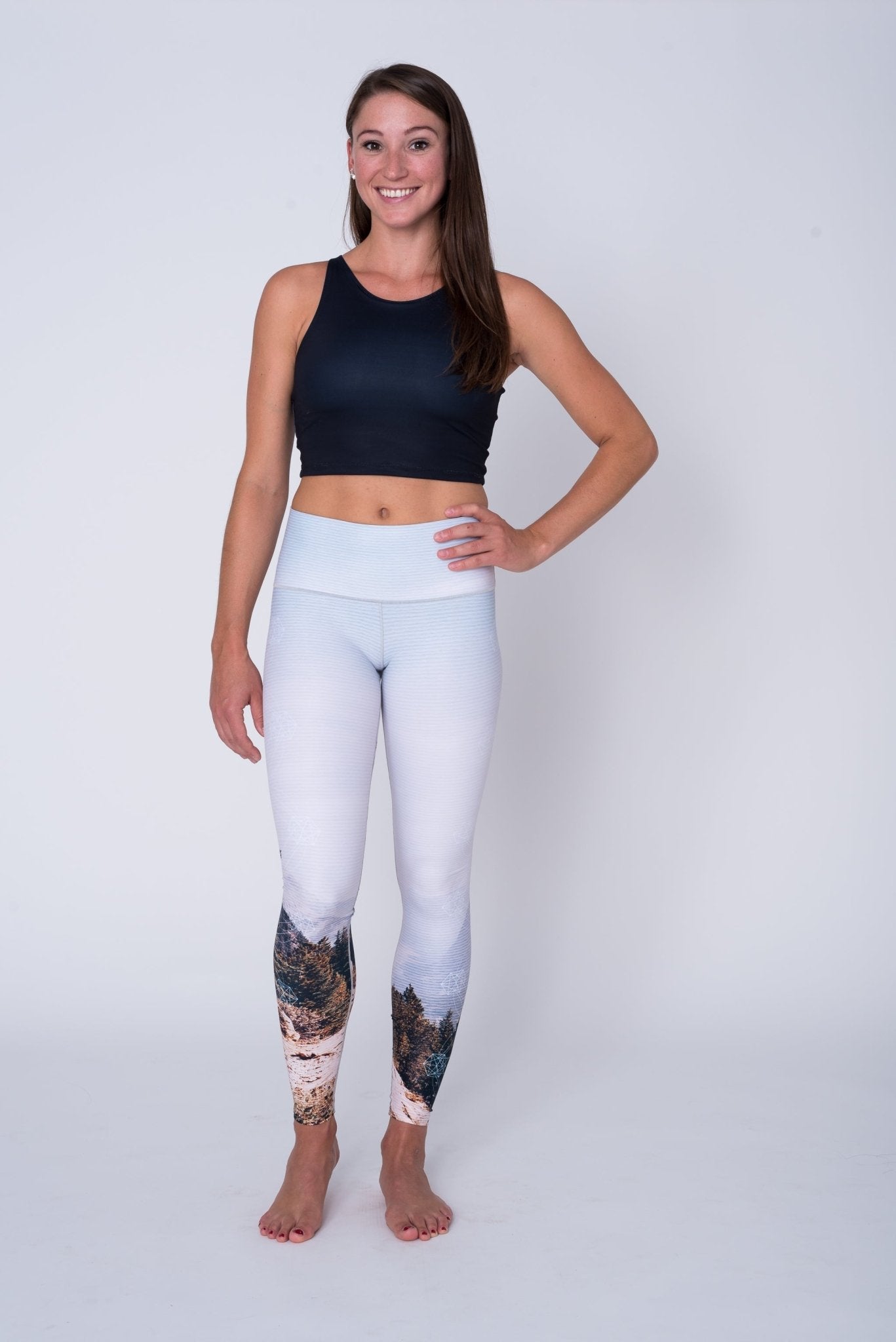 Yoga Pants Mountain Vista | Colorado Threads Clothing | Evolve Fit Wear