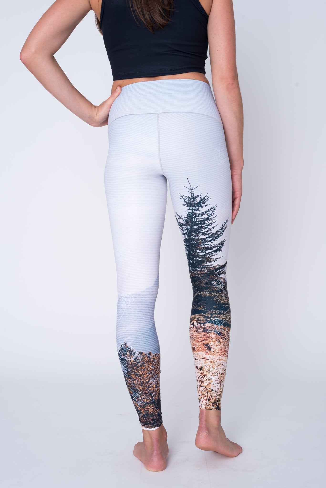 Yoga Pants Mountain Vista | Colorado Threads Clothing | Evolve Fit Wear